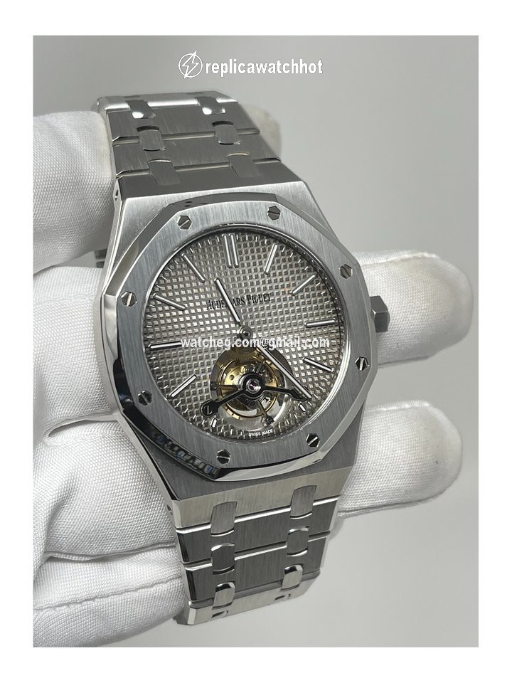 Audemars Piguet Royal Oak Tourbillon Mens watch Unisex Platinum 26510PT.OO.1220PT.01 2