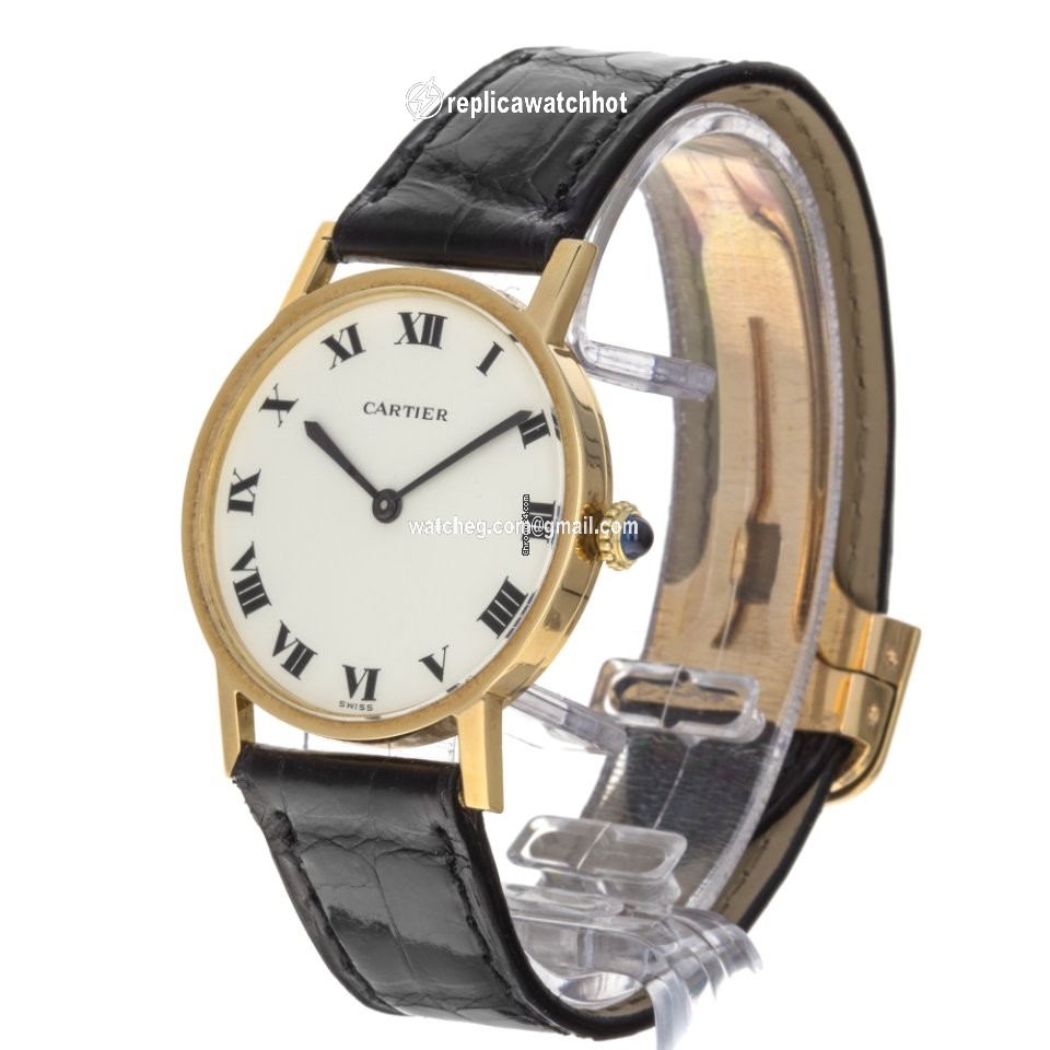 Cartier Womens watch Manual winding Yellow gold 897053 2