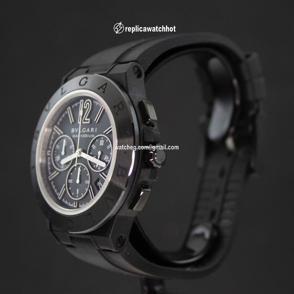Bulgari Diagono Mens watch Unisex Automatic Ceramic 102428 DG42BSMCVDCH 2