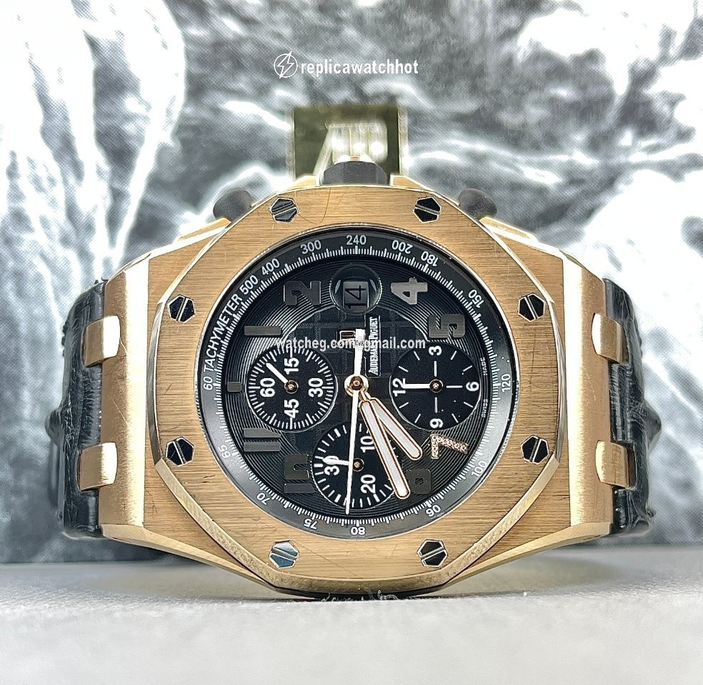 Audemars Piguet Royal Oak Offshore Mens watch Unisex Automatic Rose gold 26180OR.OO.D101CR.01 2