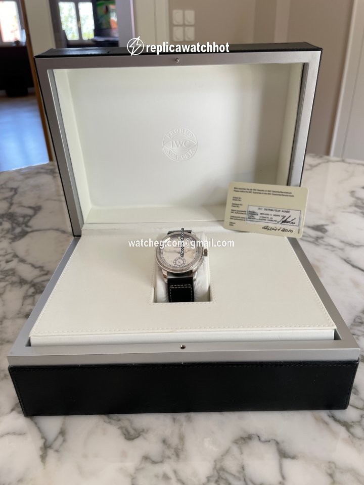 IWC Pilot Mens watch Unisex Manual winding Platinum IW325405 2