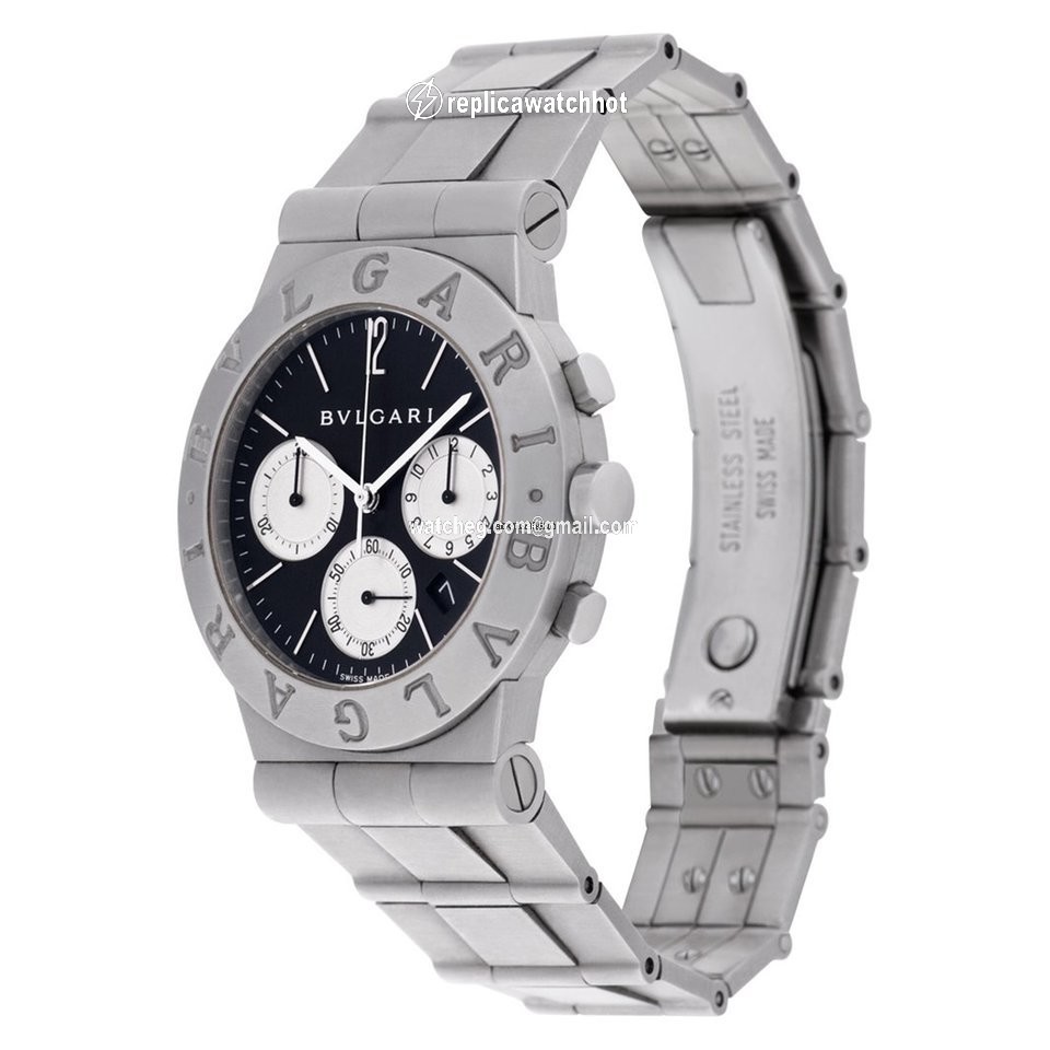 Bulgari Diagono Mens watch Unisex Quartz Steel CH 35S 2