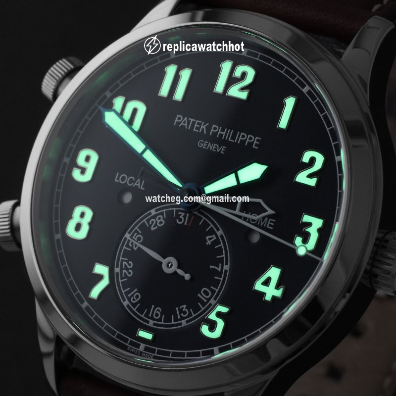 Patek Philippe Travel Time Mens watch Unisex Automatic White gold 5524G-001 2