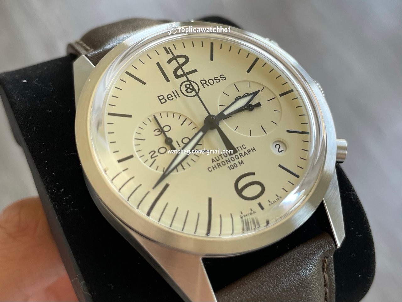 Bell & Ross BR V1 Mens watch Unisex Automatic Steel BRV126-BEI-ST SCA 2