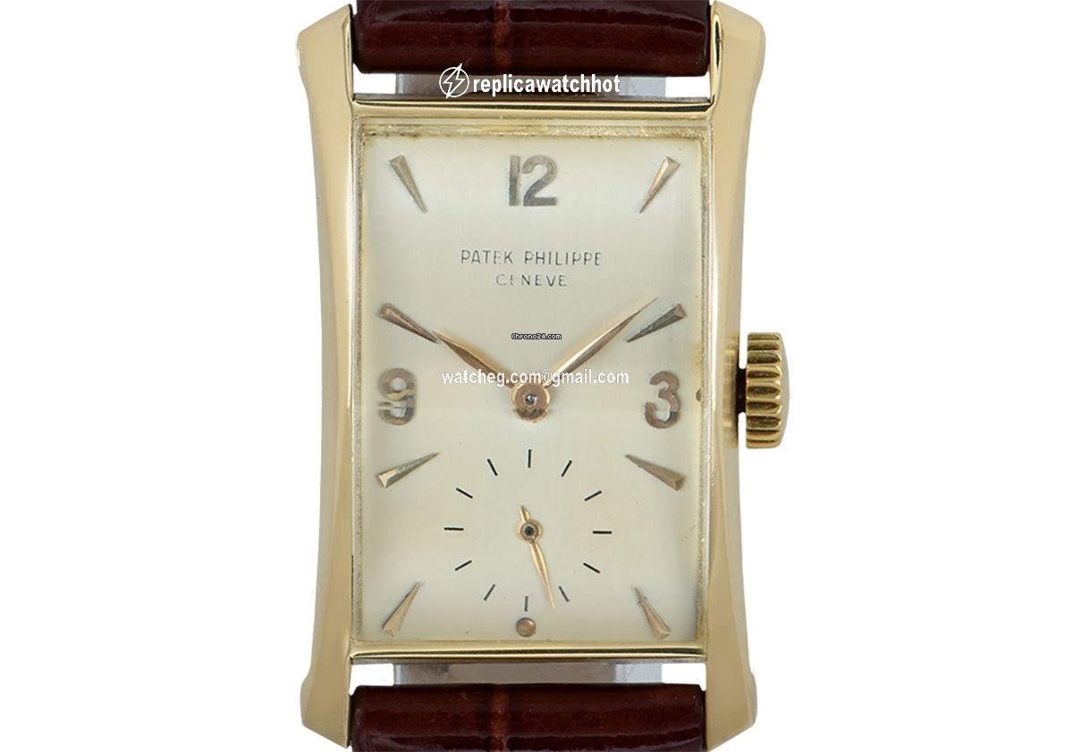 Patek Philippe Hour Glass Mens watch Unisex Manual winding Yellow gold 2468 2