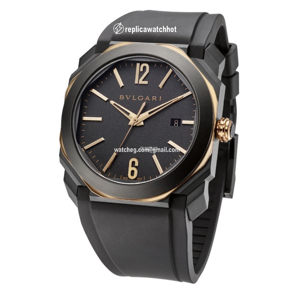 Bulgari Octo Mens watch Unisex Automatic Steel 103085 BGO41PBBSGVD 2