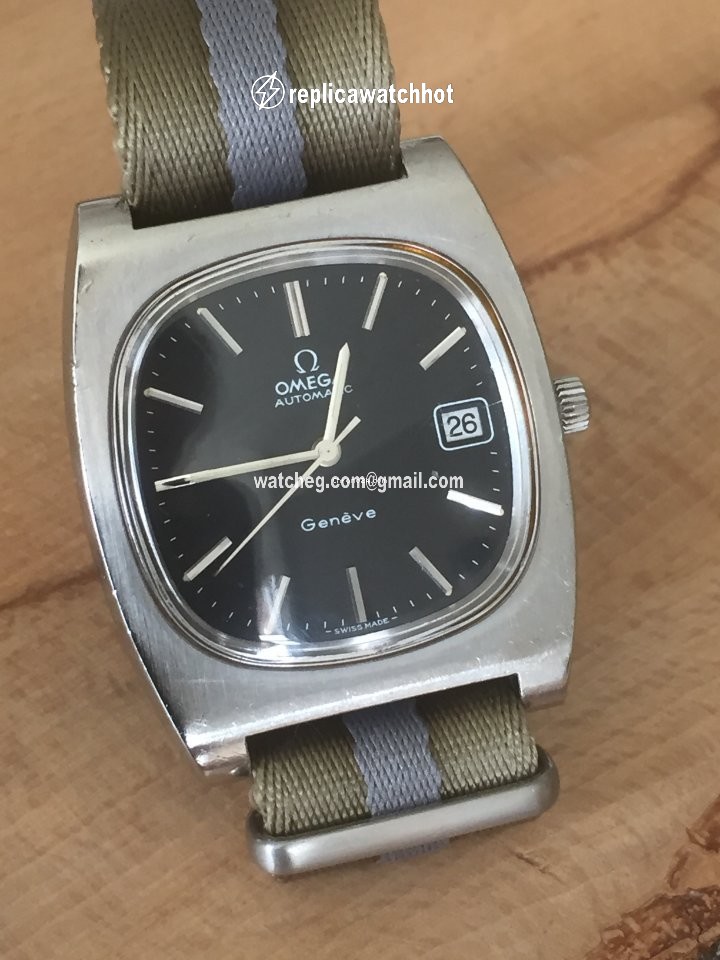 Omega Geneve Mens watch Unisex Automatic Steel 166.0190 2