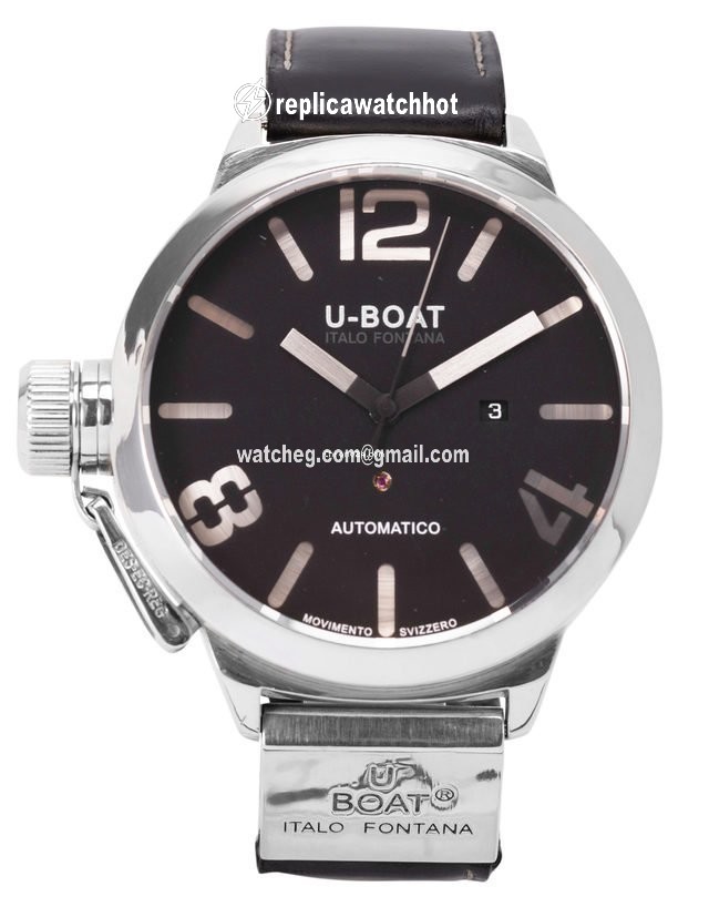 U-Boat Classico Mens watch Unisex Automatic Silver ETA 2824 2
