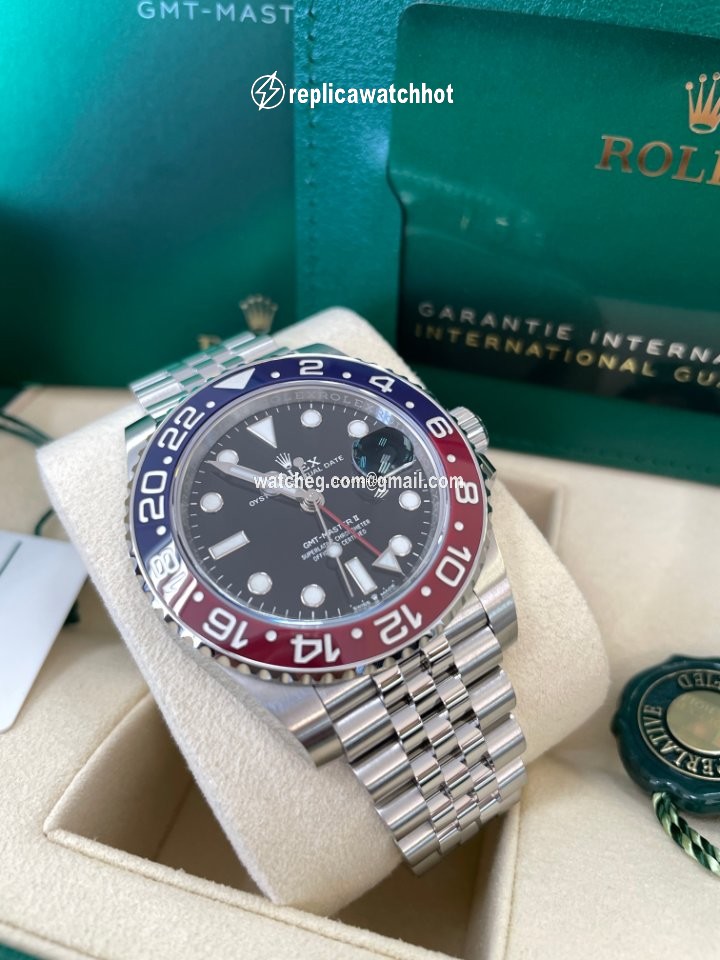 Rolex GMT-Master II Mens watch Unisex Steel Automatic 126710BLRO 2