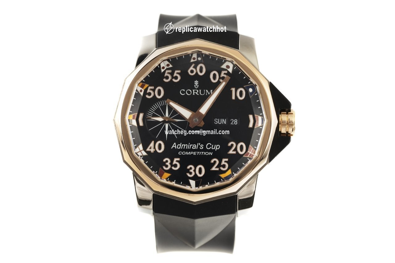 Corum Admirals Cup Mens watch Unisex Automatic Titanium 01.0002 2