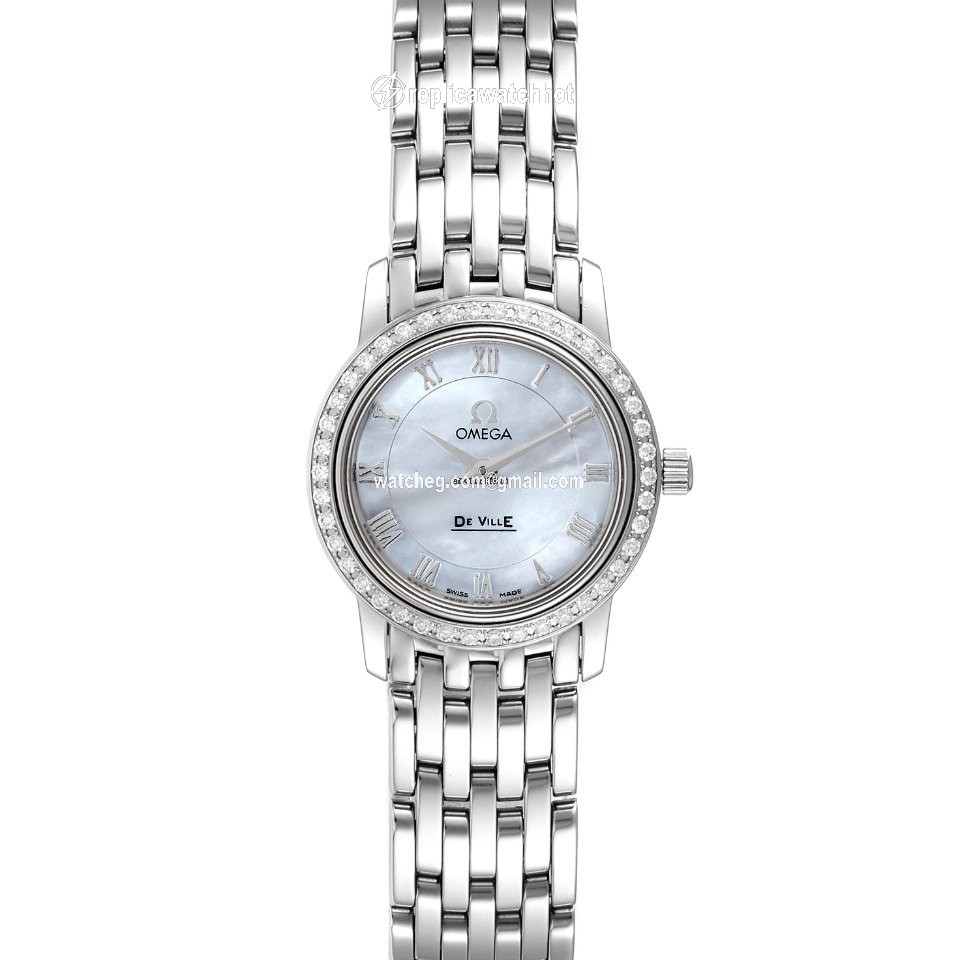 Omega De Ville Womens watch Quartz Steel 4575.71.00 2