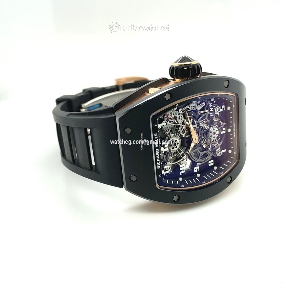 Richard Mille Mens watch Unisex Manual winding Ceramic RM17-01 2