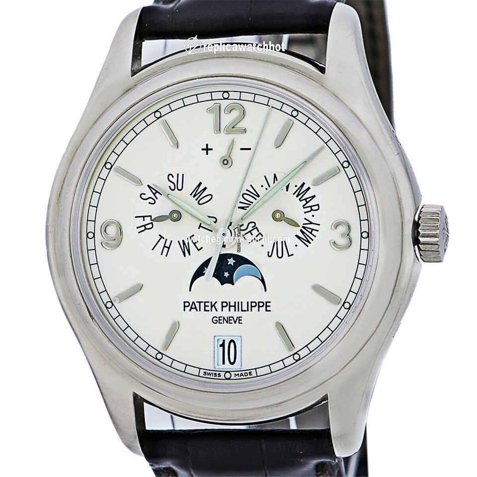 Patek Philippe Annual Calendar Mens watch Unisex Automatic White gold 5146 G-001 2