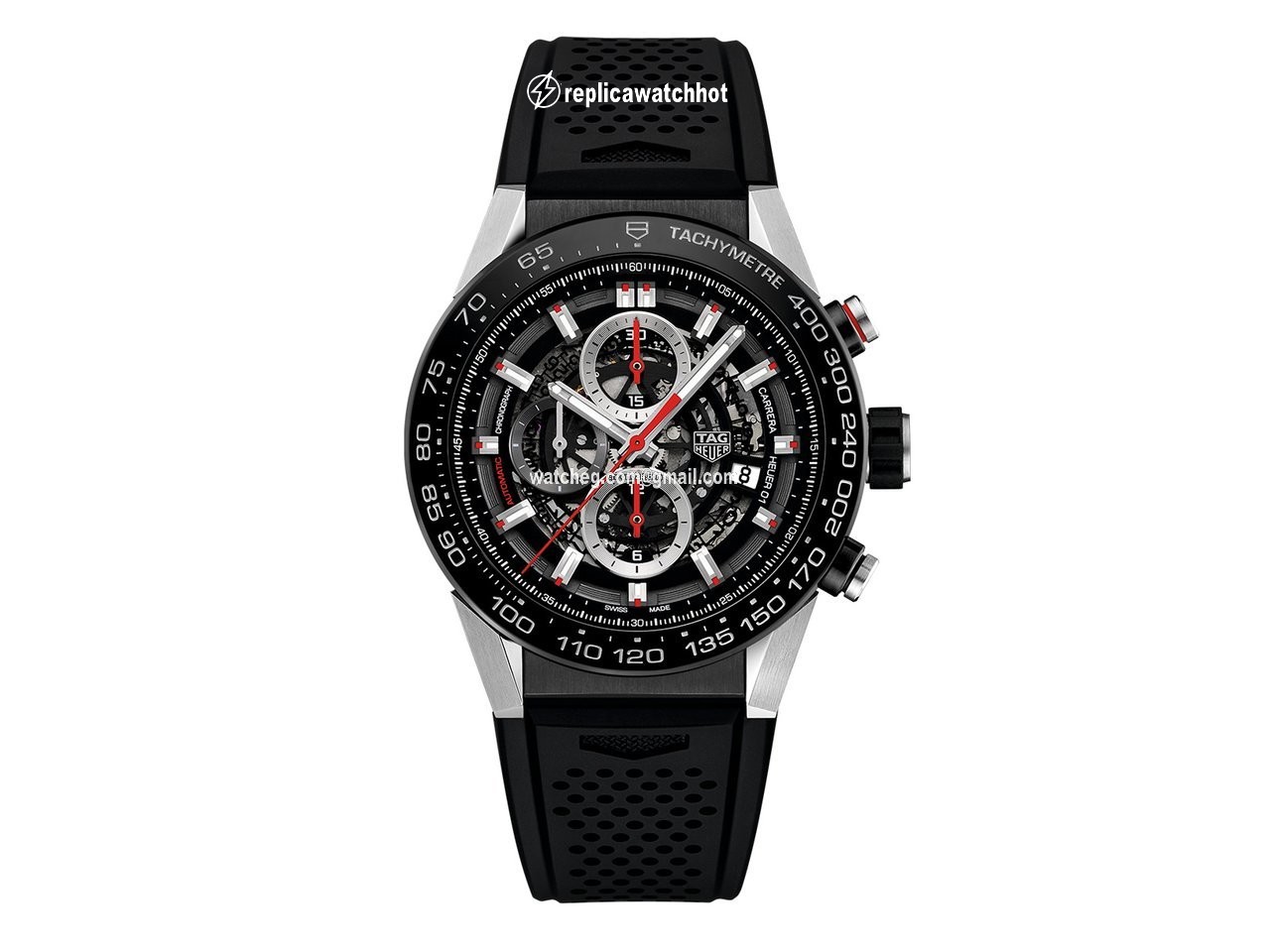 TAG Heuer Carrera Calibre HEUER 01 Mens watch Unisex Automatic Steel CAR201V.FT6087 2