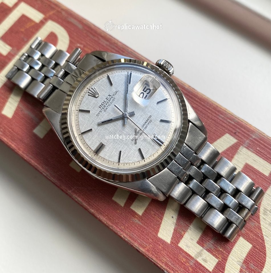 Rolex Datejust 36 Mens watch Unisex Steel Automatic Datejust 1601 2