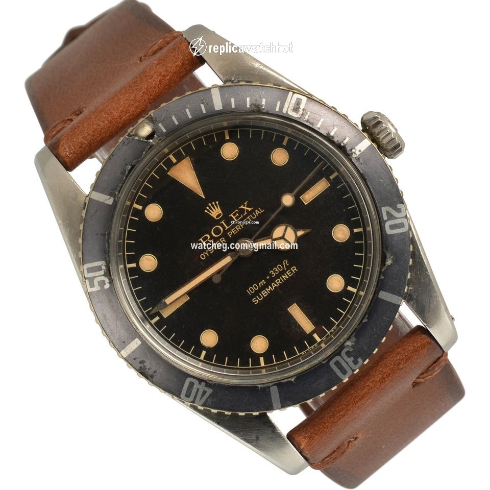 Rolex Submariner (No Date) Womens watch Steel Automatic 6536-1 2