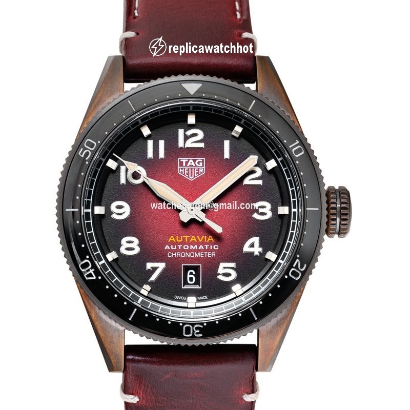TAG Heuer Autavia Mens watch Unisex Automatic Bronze WBE5192.FC8300 2
