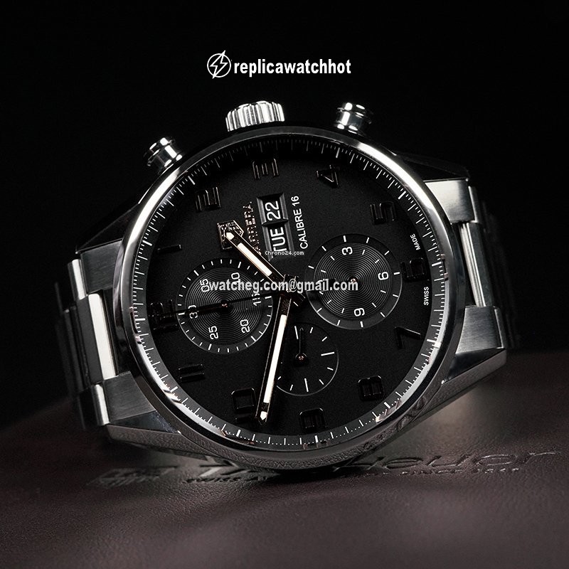 TAG Heuer Carrera Calibre 16 Mens watch Unisex Automatic Steel CV2A1AB.BA0738 2