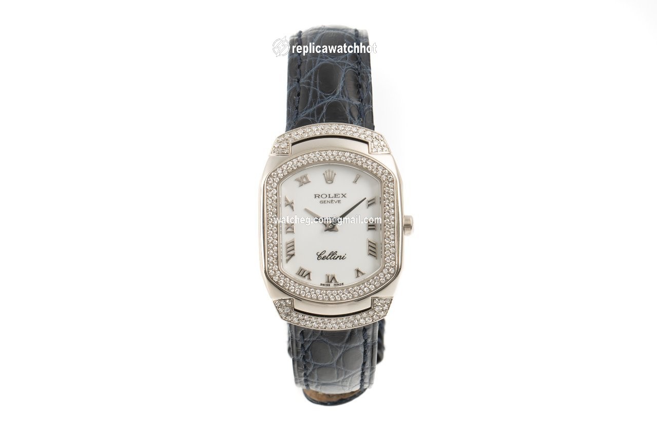 Rolex Cellini Womens watch White gold Quartz 6693 2