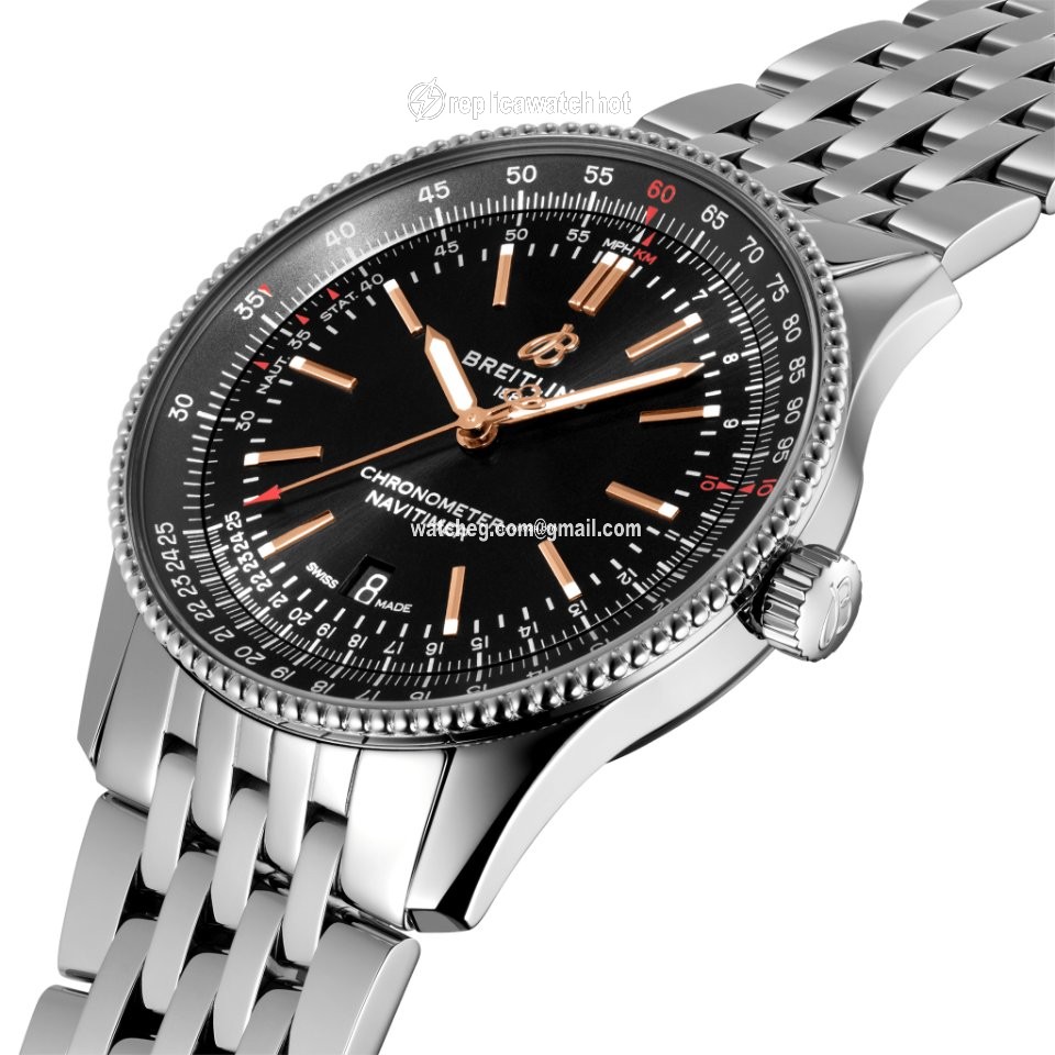 Breitling Navitimer Mens watch Unisex Automatic Steel A17326241B1A1 2