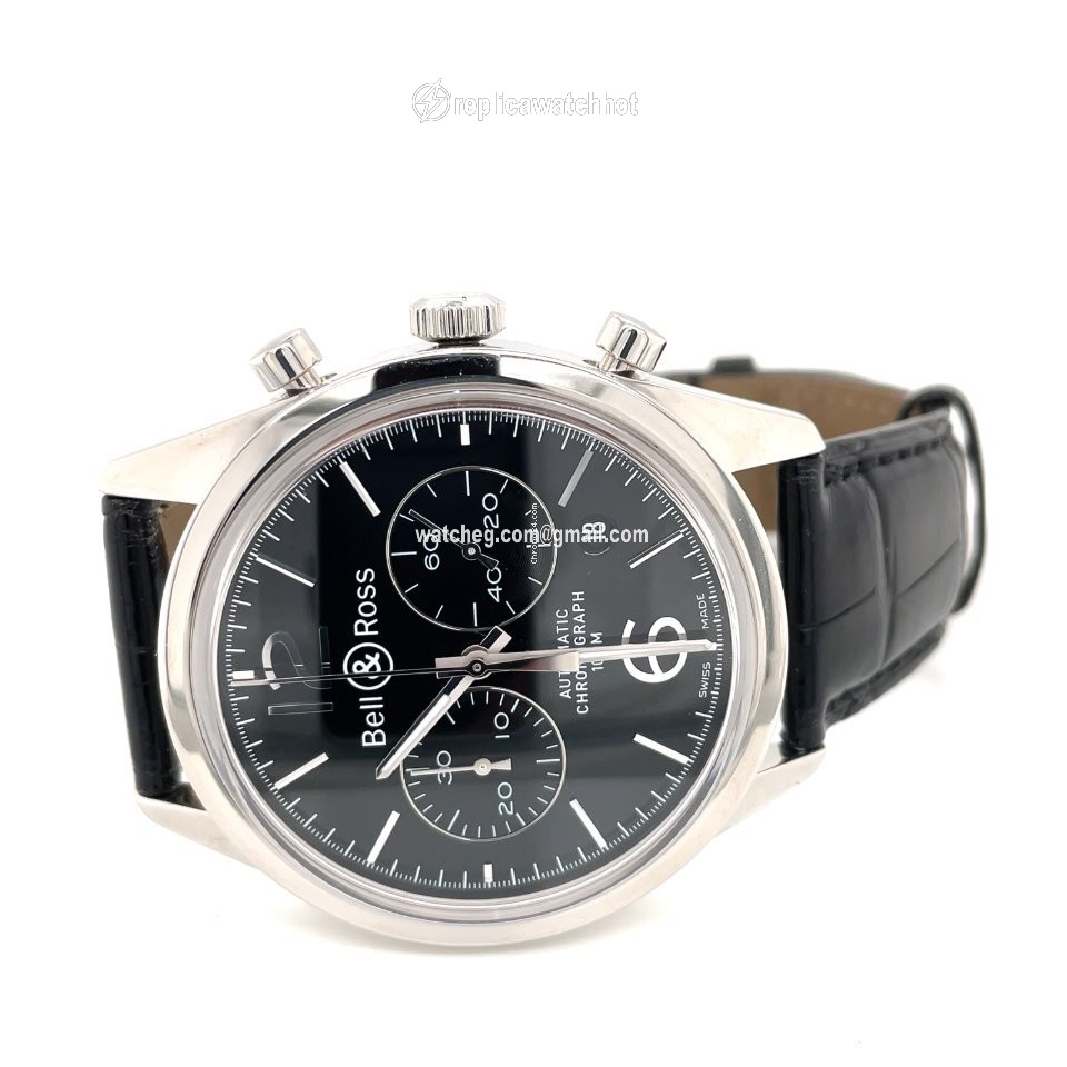 Bell & Ross Vintage Mens watch Unisex Automatic Steel BRG126-BL-ST SCR 2
