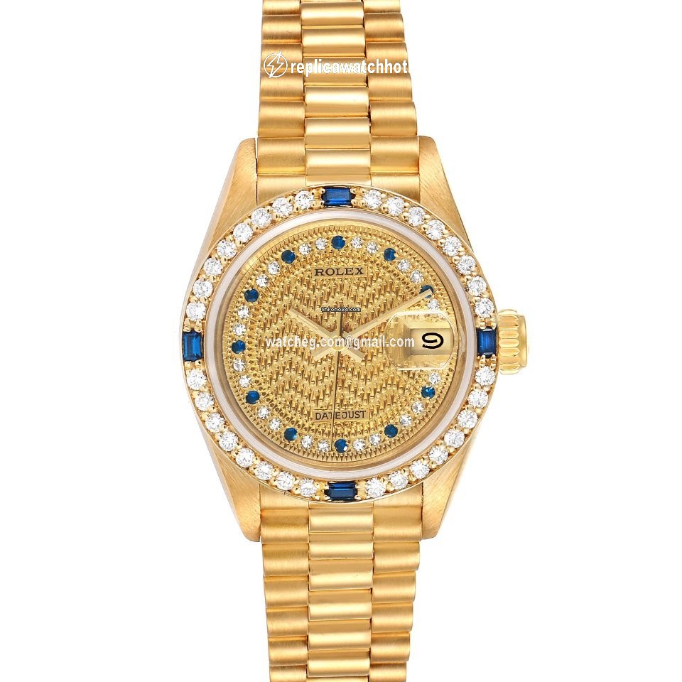 Rolex Lady-Datejust Womens watch Yellow gold Automatic 69088 2