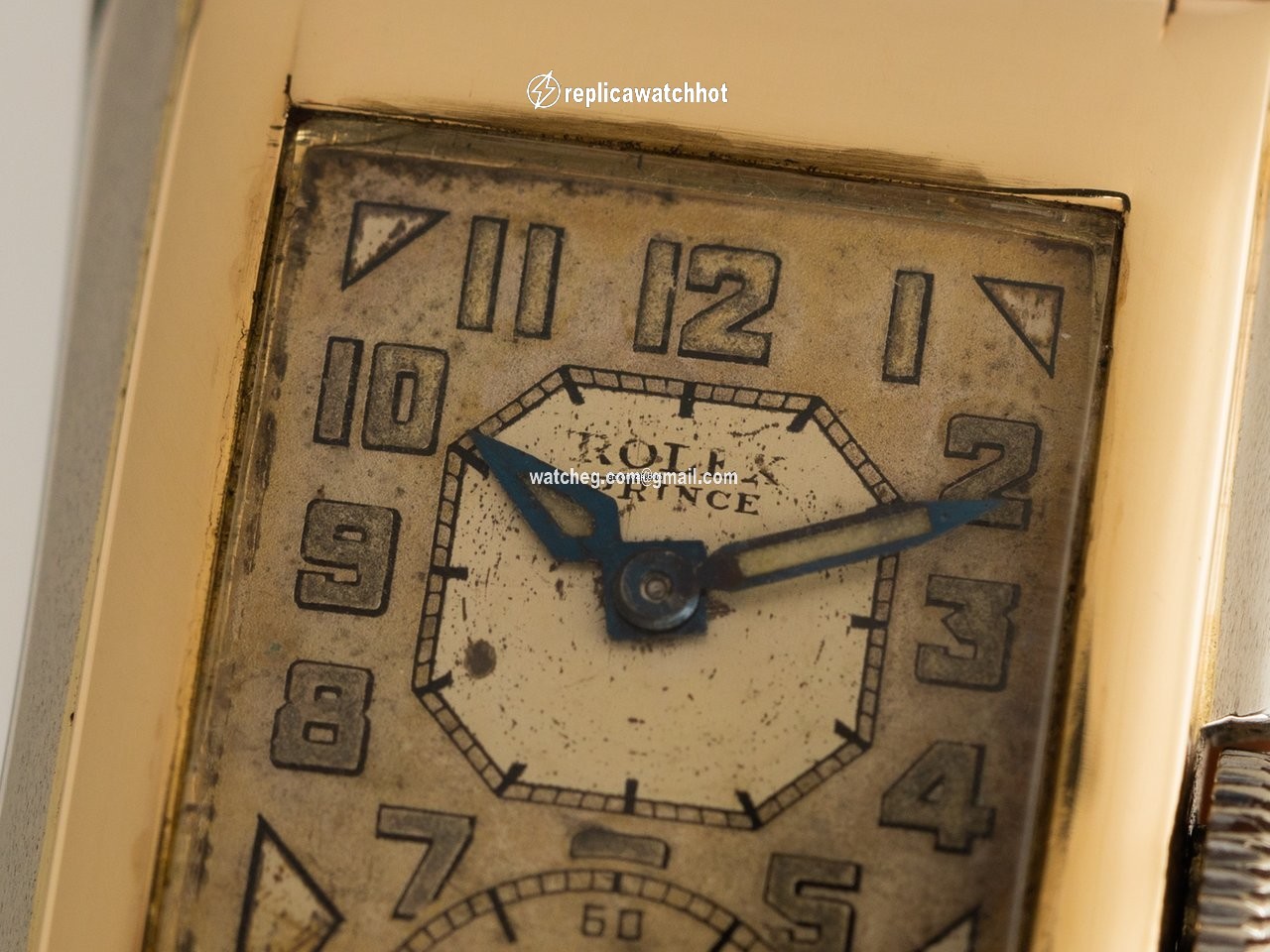 Rolex Prince Mens watch Unisex Yellow gold Manual winding 971 2