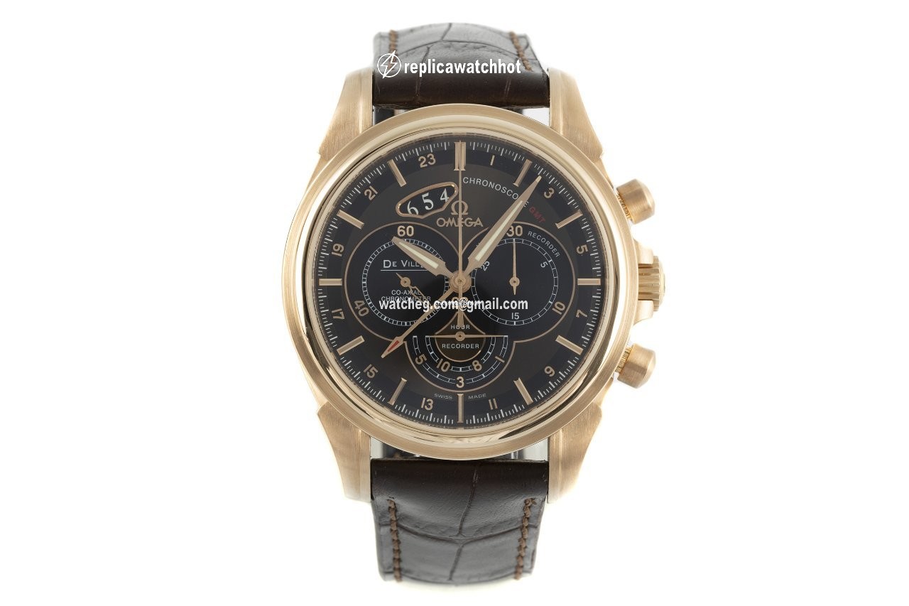 Omega De Ville Mens watch Unisex Automatic Red gold 422.53.44.52.13.001 2