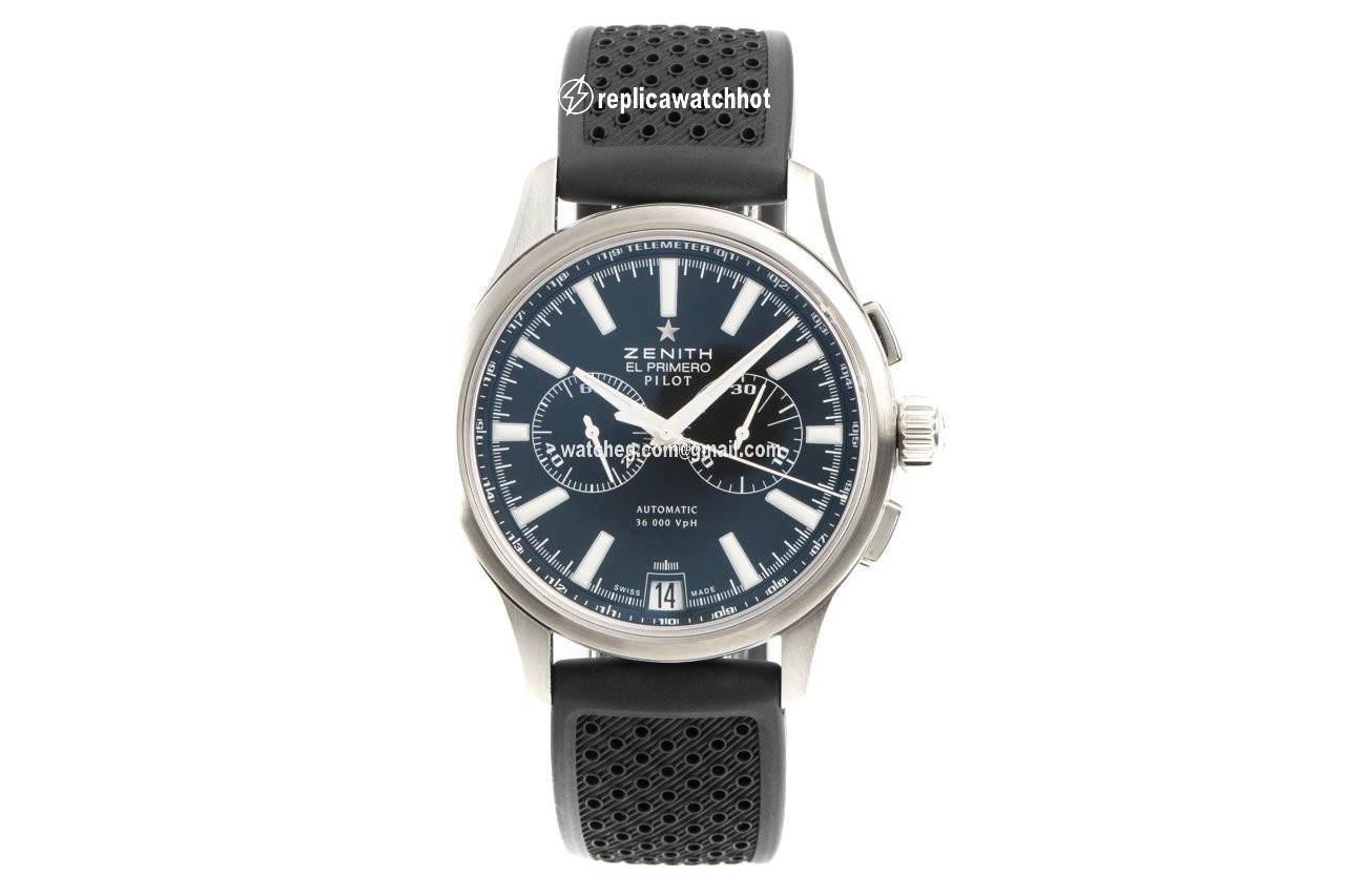 Zenith Captain Chronograph Mens watch Unisex Automatic Steel 03.2117.4002 23.C704 2