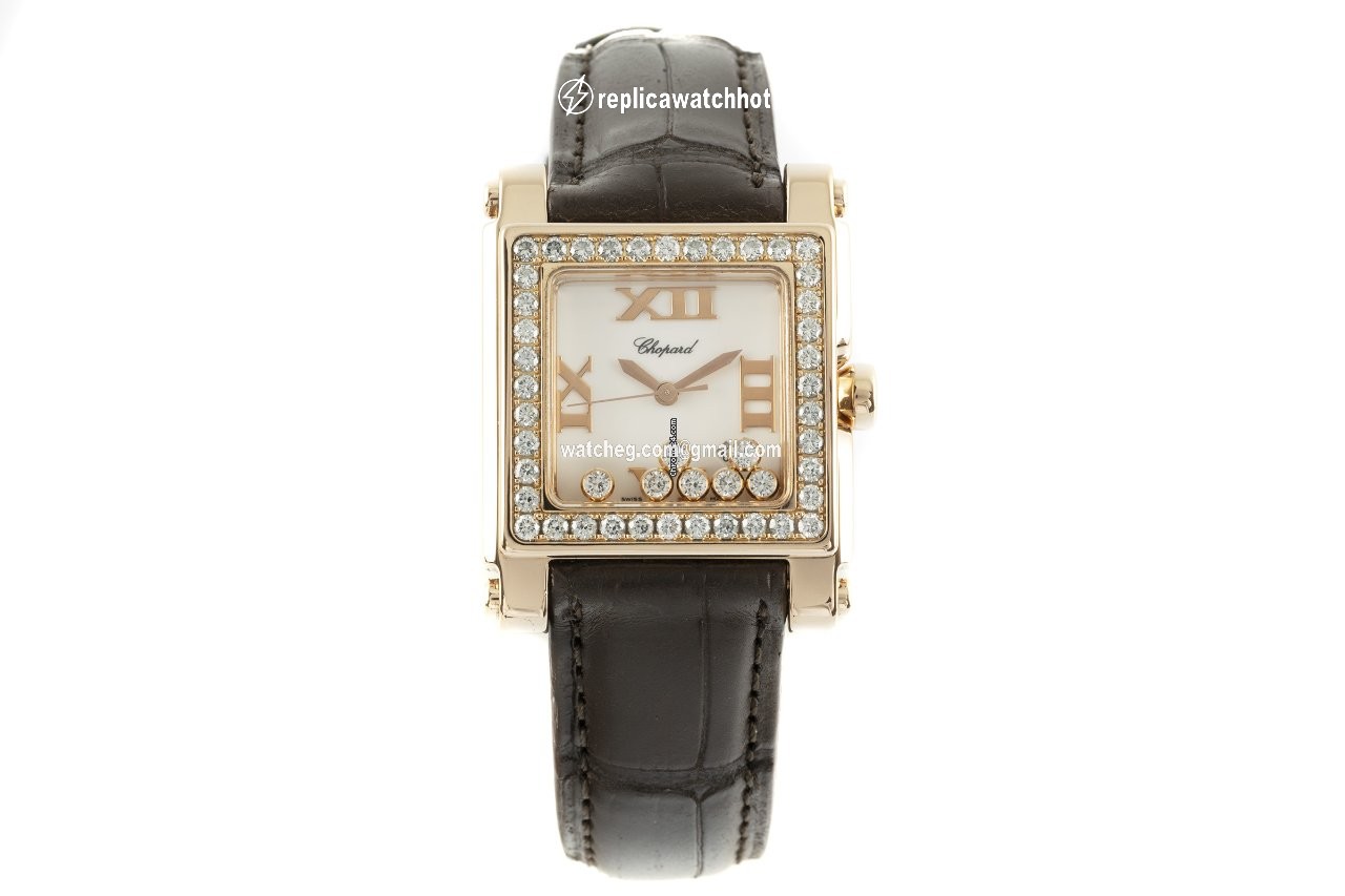Chopard Happy Sport Womens watch Quartz Red gold 275321 2