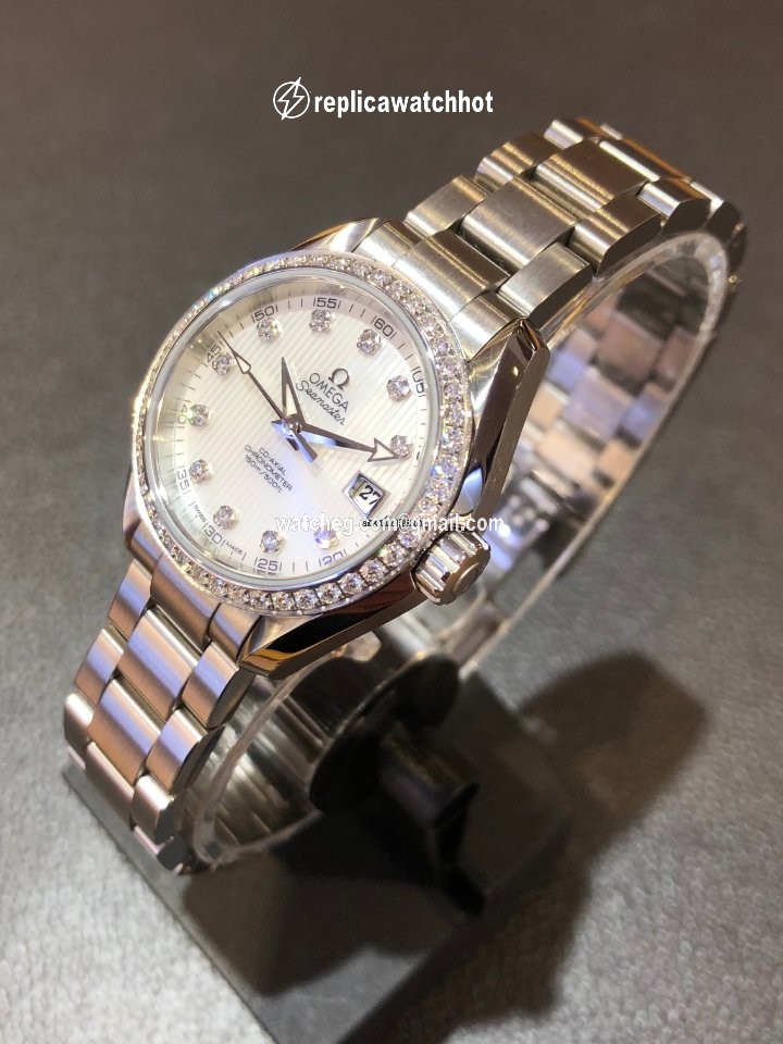 Omega Seamaster Aqua Terra Womens watch Automatic Steel 231.15.30.20.55.001 2