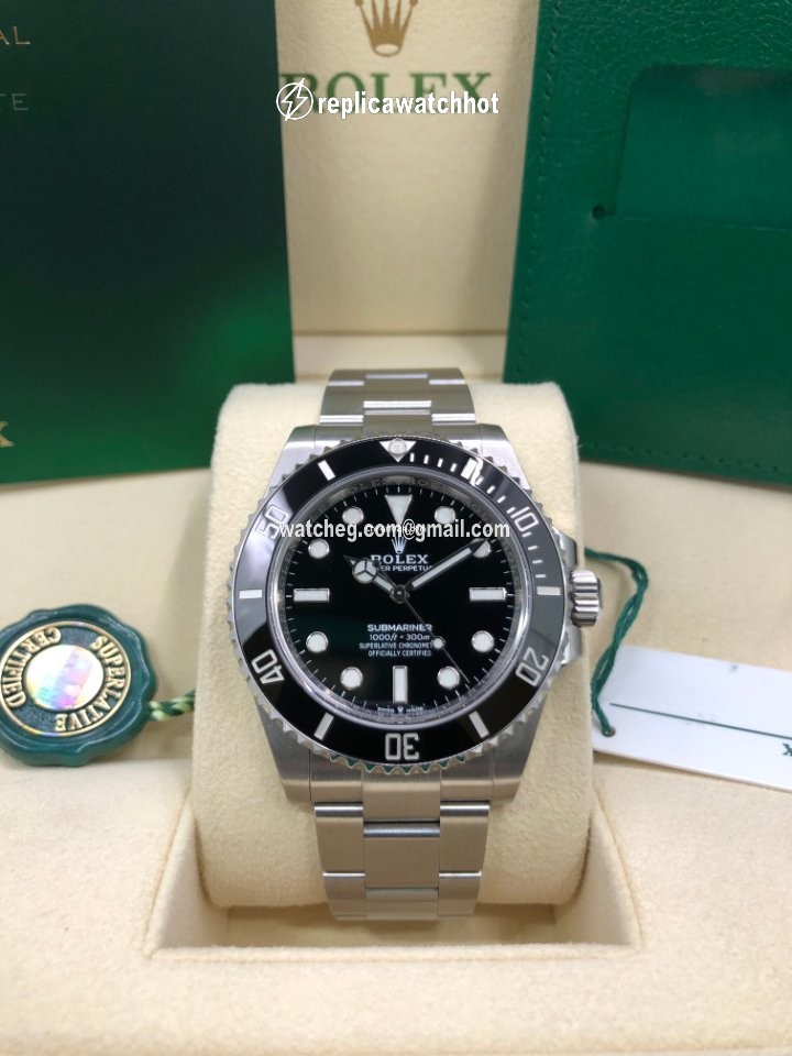 Rolex Submariner (No Date) Mens watch Unisex Steel Automatic 124060-0001 2