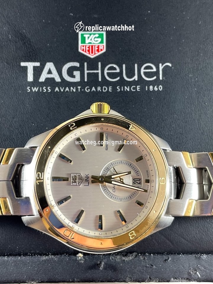 TAG Heuer Link Calibre 6 Gold Steel wat2150.bb0953 2