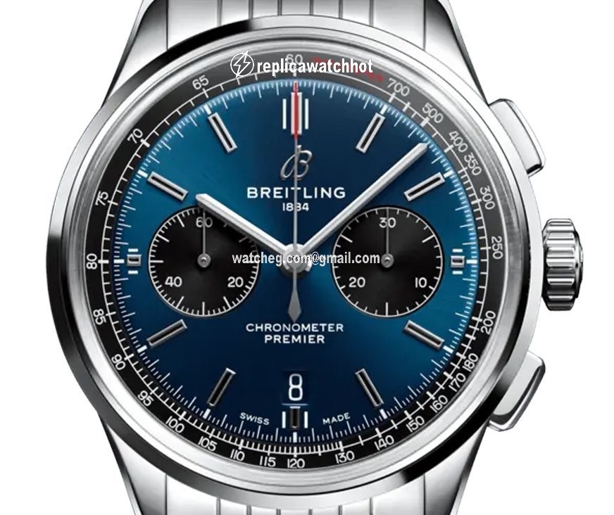 Breitling Mens watch Unisex Automatic Steel AB0118221C1A1 2