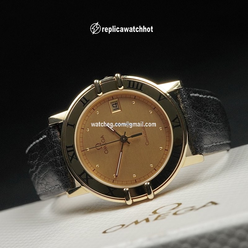 Omega Constellation Quartz Mens watch Unisex Yellow gold 1611.10.00 2