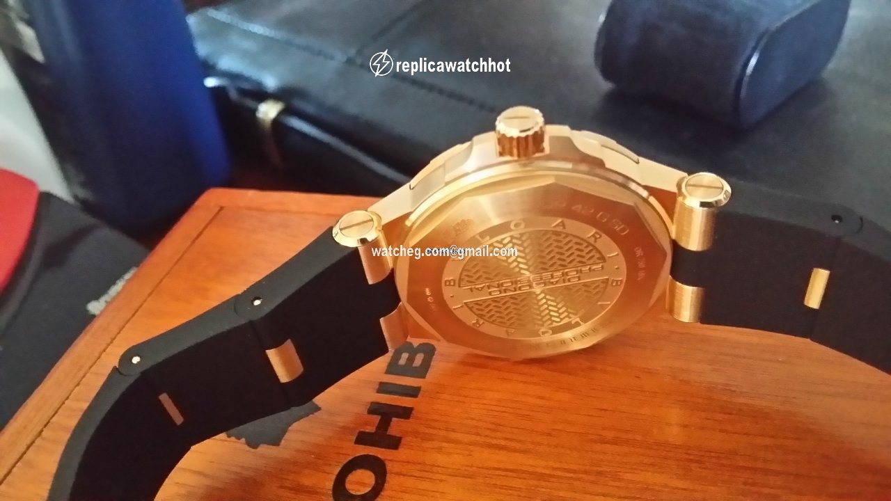Bulgari Diagono Mens watch Unisex Automatic Yellow gold DP42BGVDSD 2
