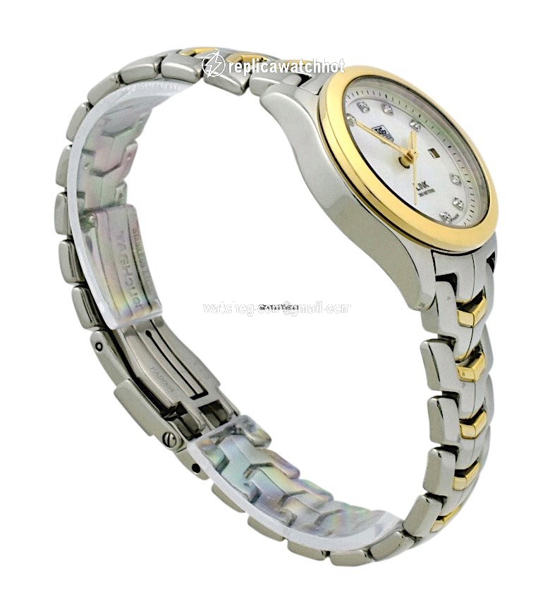 TAG Heuer Link Lady Womens watch Quartz Gold Steel WJF1353.BB0581 2