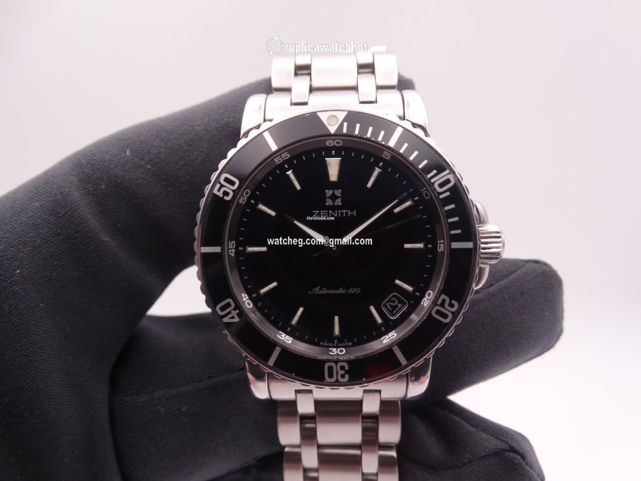 Zenith Elite Mens watch Unisex Automatic Steel 02.0470.670 2