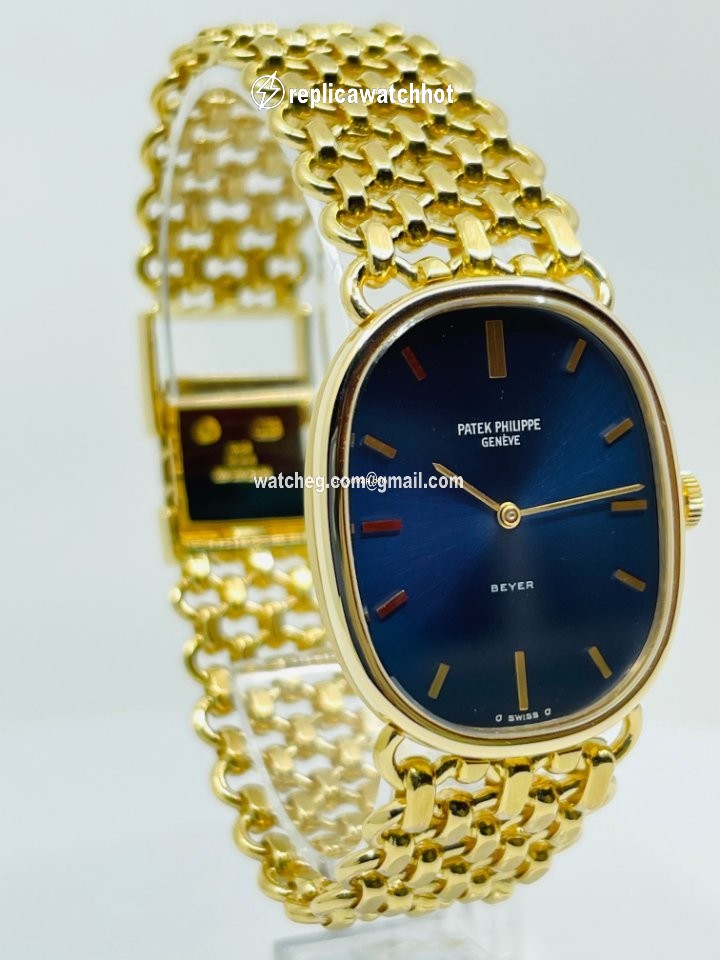 Patek Philippe Golden Ellipse Mens watch Unisex Manual winding Yellow gold 3848 1 2