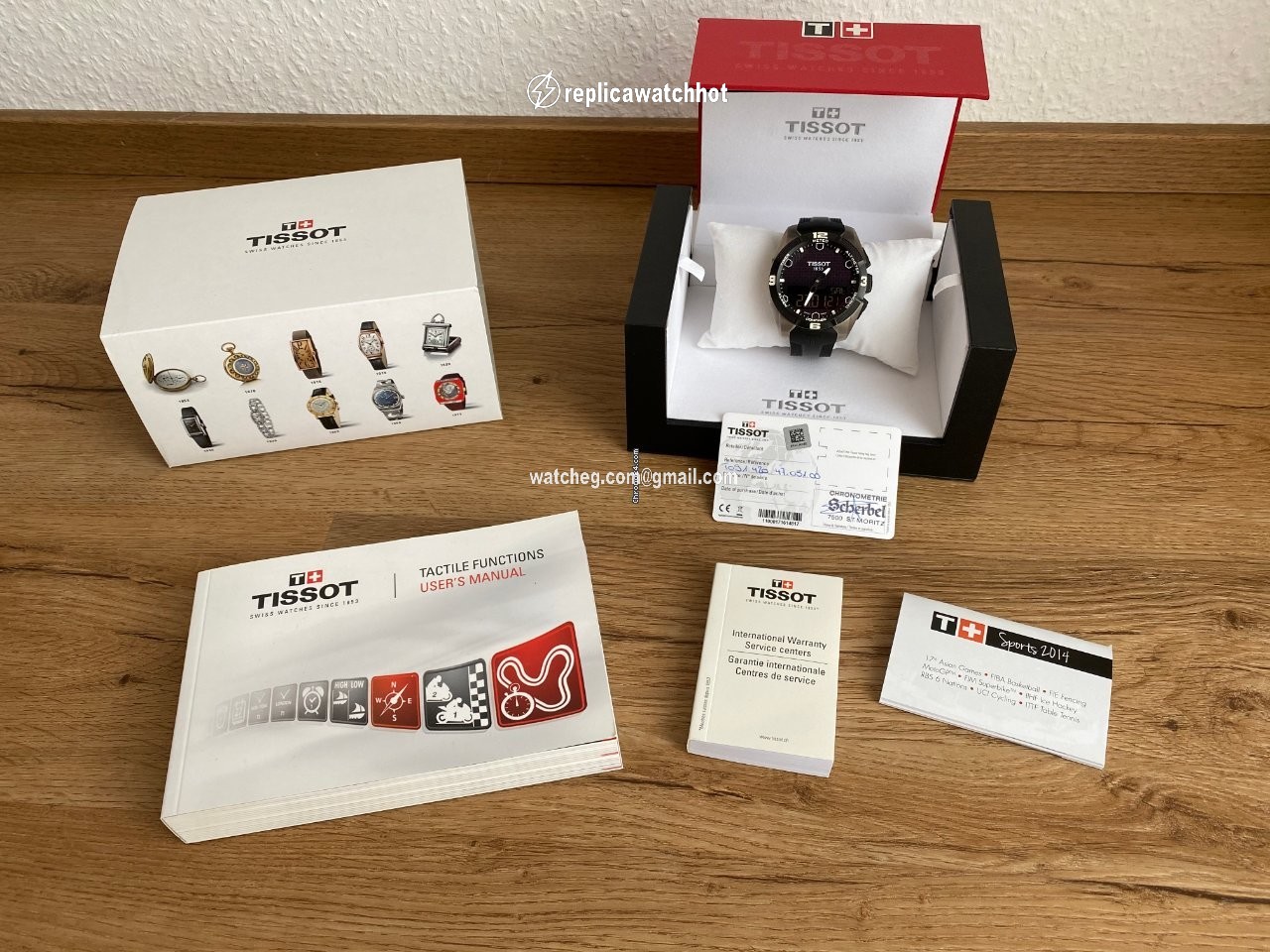 Tissot T-Touch Expert Solar Mens watch Unisex Quartz Titanium T091.420.47.051.00 2