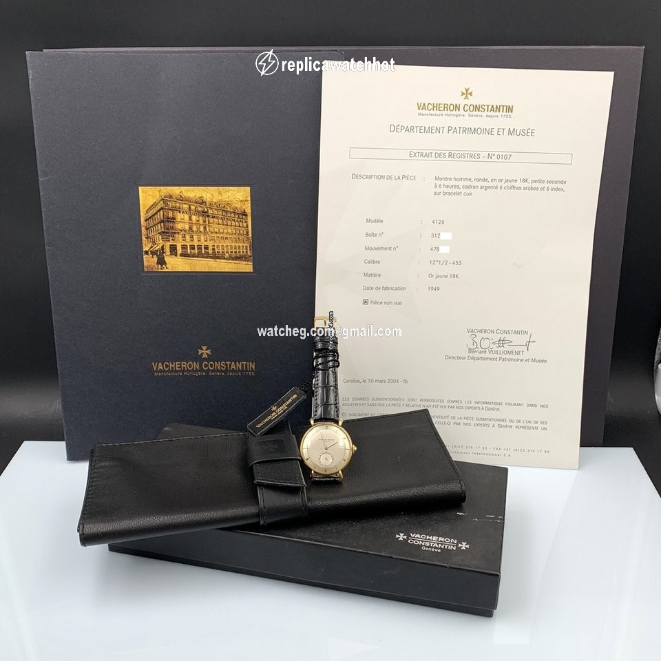 Vacheron Constantin Mens watch Unisex Manual winding Yellow gold 4126 2