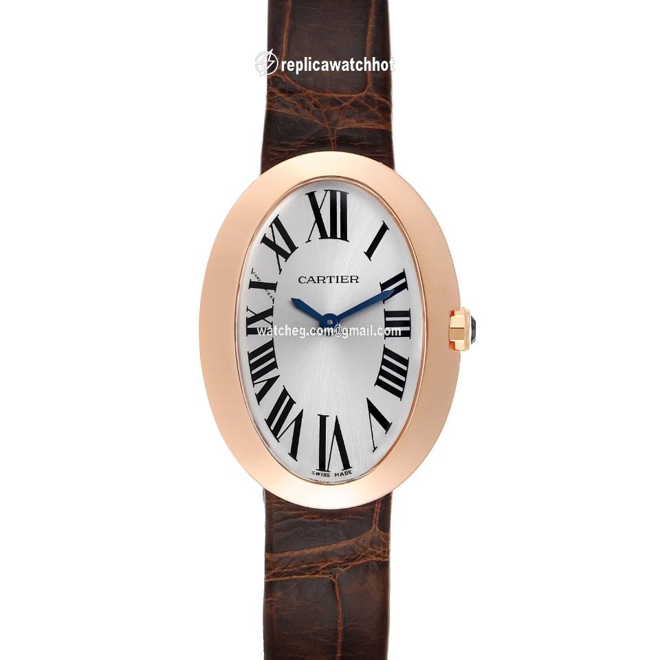Cartier Baignoire Womens watch Quartz Rose gold W8000007 2