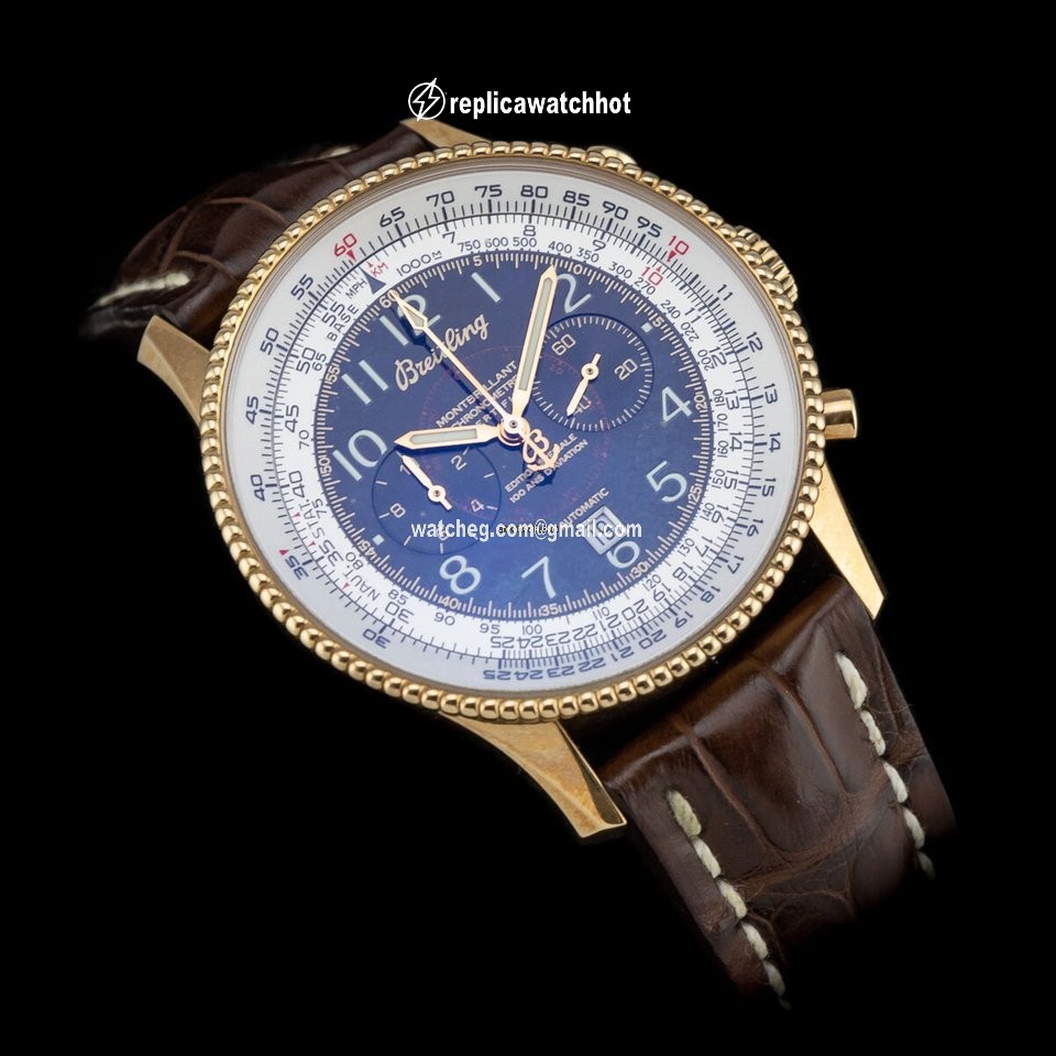Breitling Montbrillant Mens watch Unisex Automatic Rose gold K35330 2