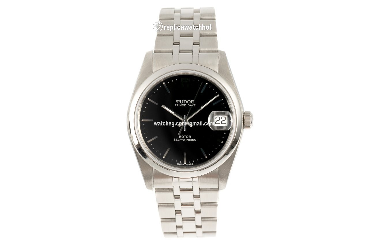 Tudor Prince Date Mens watch Unisex Automatic Steel 74000N 2