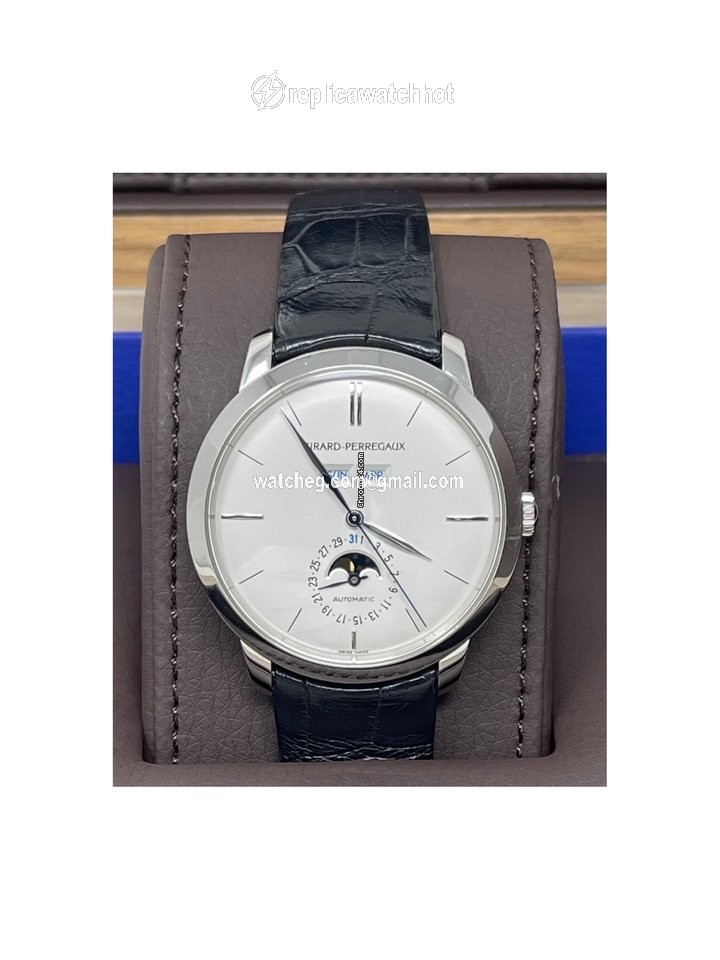 Girard Perregaux 1966 Mens watch Unisex Automatic Platinum 49535-71-152-BK6A 2