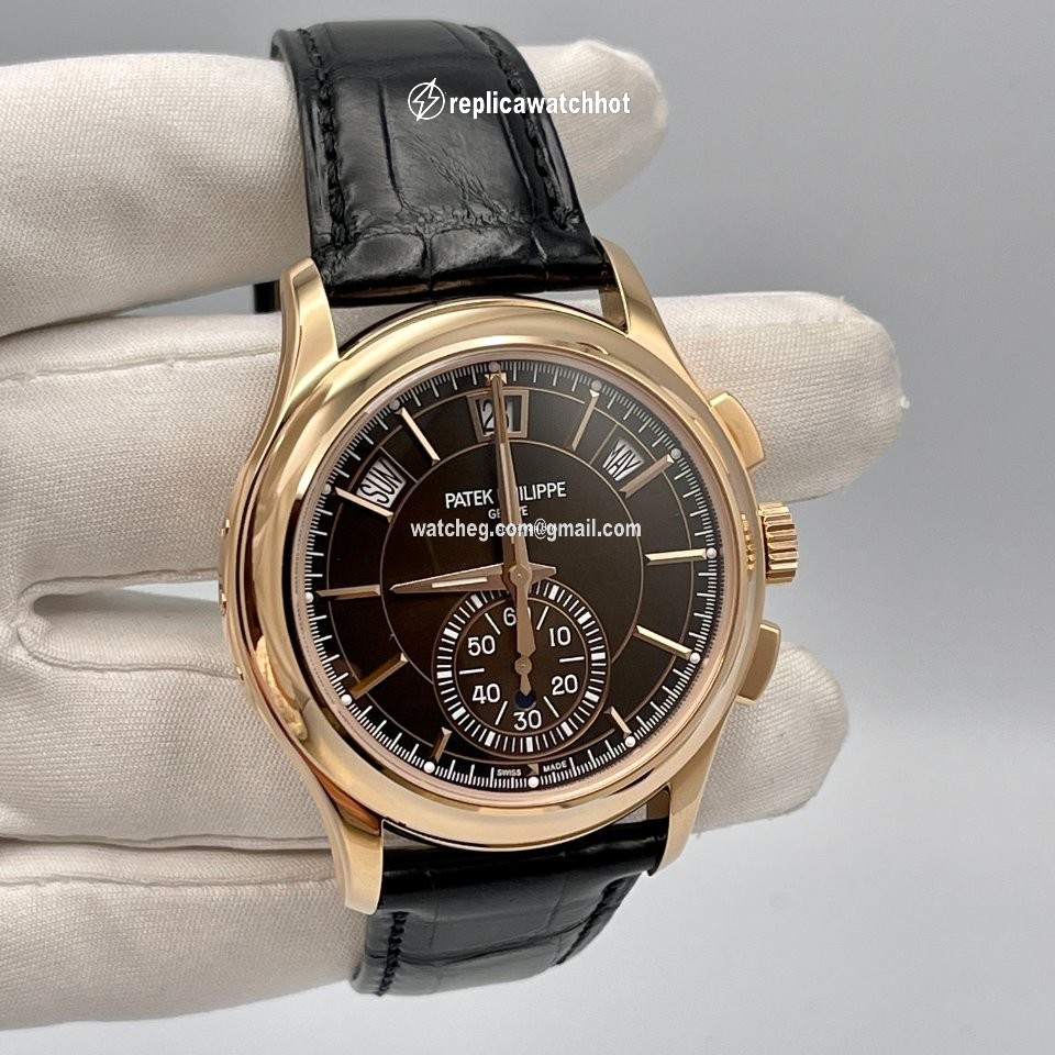 Patek Philippe Annual Calendar Chronograph Mens watch Unisex Automatic Rose gold 5905R-0001 2