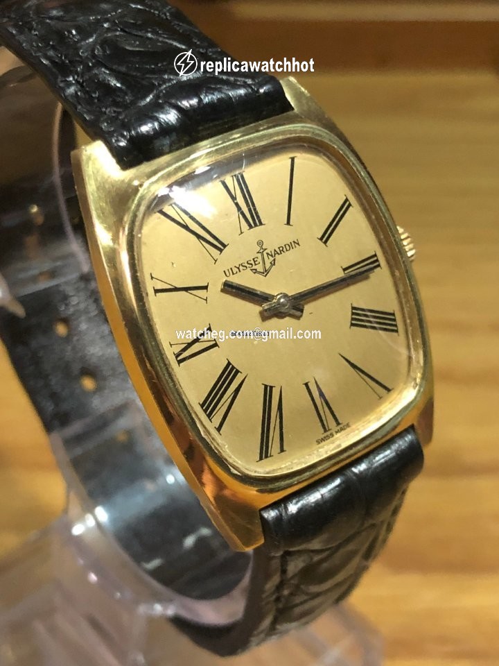 Ulysse Nardin Mens watch Unisex Manual winding Yellow gold P 8140 2