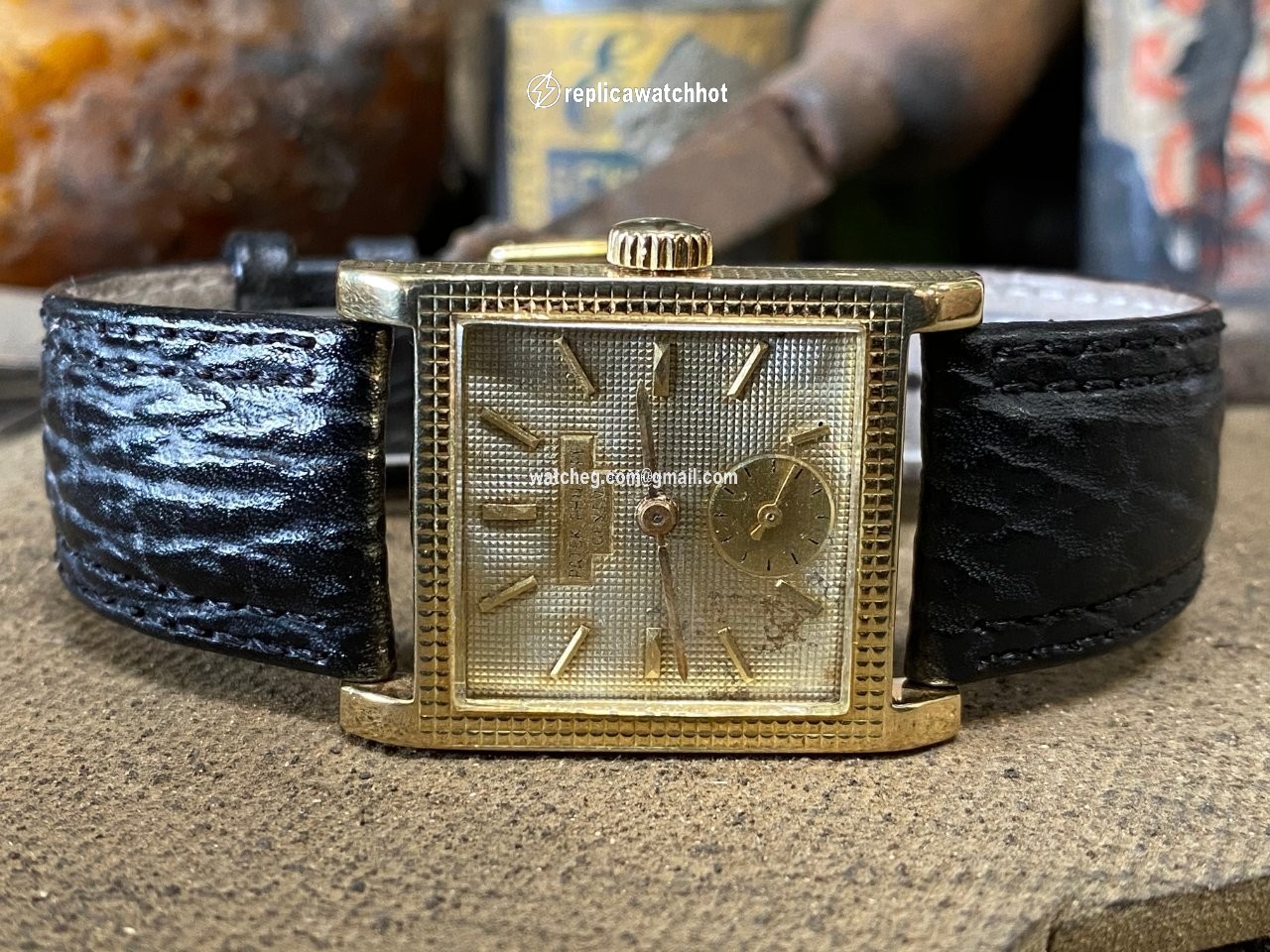 Patek Philippe Vintage Mens watch Unisex Manual winding Yellow gold 2496 2