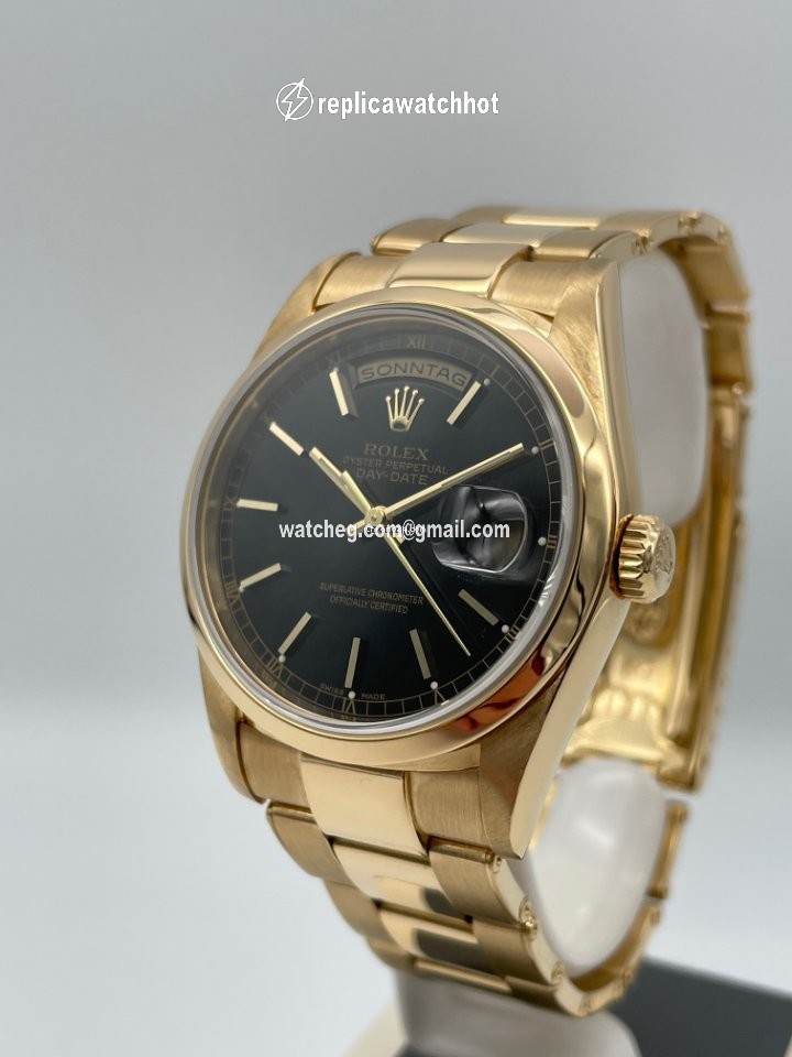 Rolex Day-Date 36 Mens watch Unisex Yellow gold Automatic 18208 2