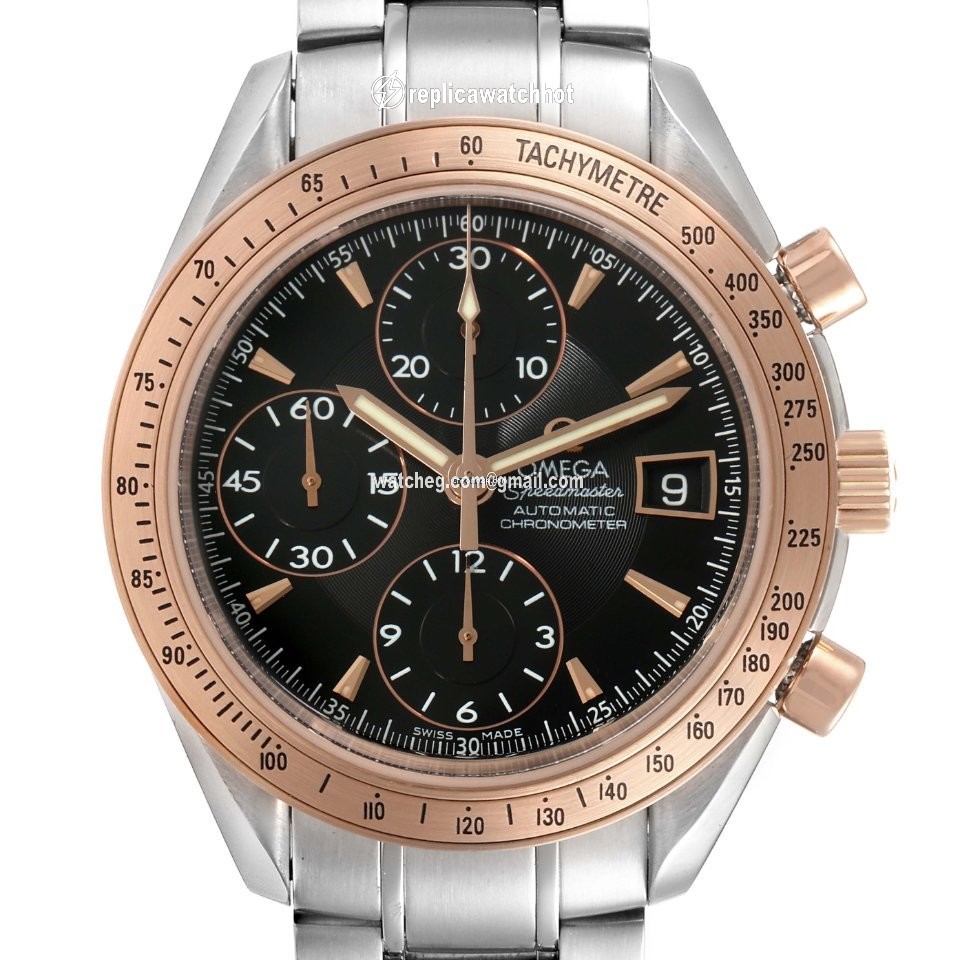 Omega Speedmaster Date Mens watch Unisex Automatic Steel 323.21.40.40.01.001 2